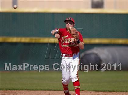 Thumbnail 1 in St. Mary's vs. Jesuit (CIF SJS D1 Final - Game 2) photogallery.