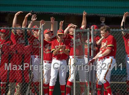 Thumbnail 3 in St. Mary's vs. Jesuit (CIF SJS D1 Final - Game 2) photogallery.
