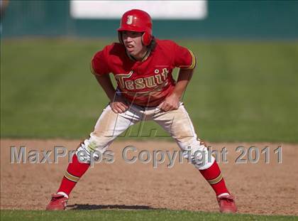 Thumbnail 3 in St. Mary's vs. Jesuit (CIF SJS D1 Final - Game 2) photogallery.