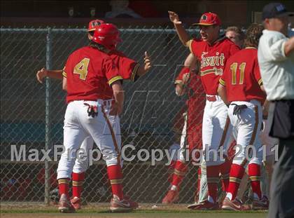 Thumbnail 3 in St. Mary's vs. Jesuit (CIF SJS D1 Final - Game 2) photogallery.