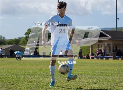 Thumbnail 1 in Waiakea vs. Punahou (HHSAA Division 1 Quarterfinal) photogallery.