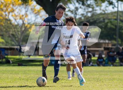 Thumbnail 1 in Waiakea vs. Punahou (HHSAA Division 1 Quarterfinal) photogallery.