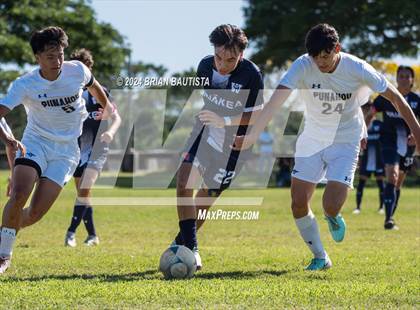 Thumbnail 2 in Waiakea vs. Punahou (HHSAA Division 1 Quarterfinal) photogallery.