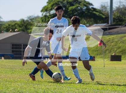 Thumbnail 1 in Waiakea vs. Punahou (HHSAA Division 1 Quarterfinal) photogallery.