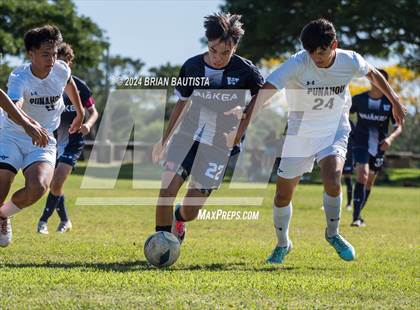 Thumbnail 3 in Waiakea vs. Punahou (HHSAA Division 1 Quarterfinal) photogallery.