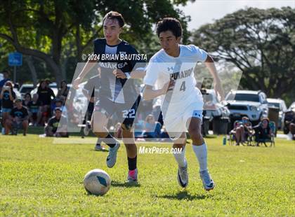 Thumbnail 3 in Waiakea vs. Punahou (HHSAA Division 1 Quarterfinal) photogallery.