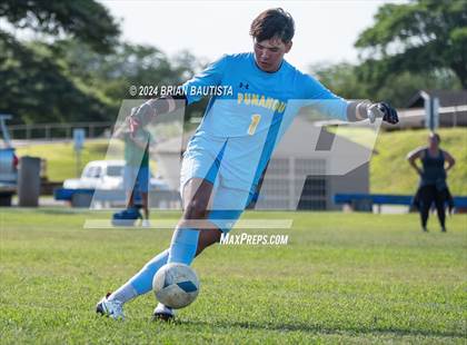 Thumbnail 2 in Waiakea vs. Punahou (HHSAA Division 1 Quarterfinal) photogallery.