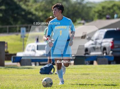 Thumbnail 3 in Waiakea vs. Punahou (HHSAA Division 1 Quarterfinal) photogallery.