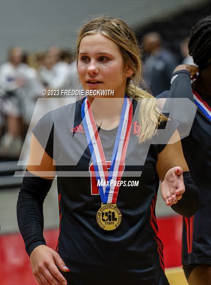 Thumbnail 2 in Liberty Hill vs. Lovejoy (UIL 5A Volleyball Final) photogallery.