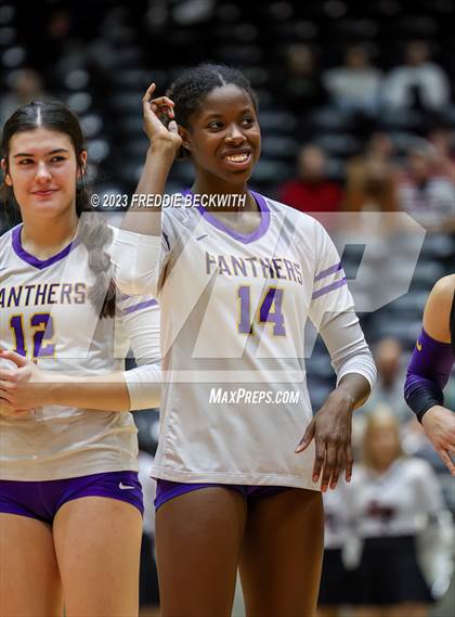 Thumbnail 2 in Liberty Hill vs. Lovejoy (UIL 5A Volleyball Final) photogallery.