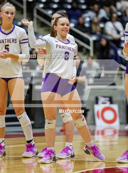 Thumbnail 3 in Liberty Hill vs. Lovejoy (UIL 5A Volleyball Final) photogallery.