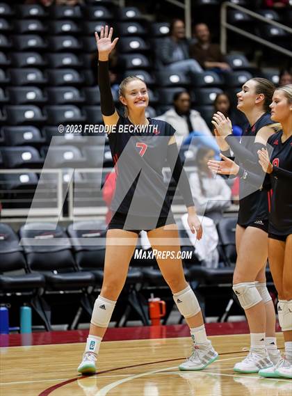 Thumbnail 1 in Liberty Hill vs. Lovejoy (UIL 5A Volleyball Final) photogallery.