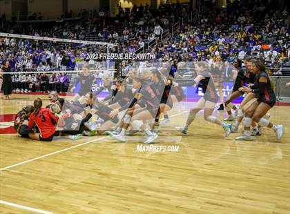 Thumbnail 3 in Liberty Hill vs. Lovejoy (UIL 5A Volleyball Final) photogallery.