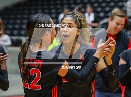 Thumbnail 3 in Liberty Hill vs. Lovejoy (UIL 5A Volleyball Final) photogallery.