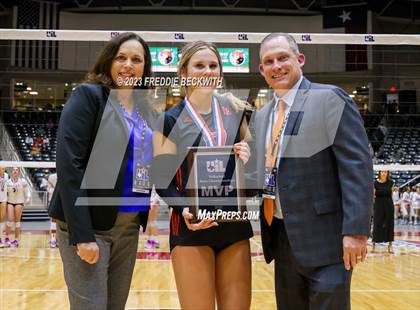 Thumbnail 3 in Liberty Hill vs. Lovejoy (UIL 5A Volleyball Final) photogallery.