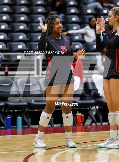 Thumbnail 3 in Liberty Hill vs. Lovejoy (UIL 5A Volleyball Final) photogallery.