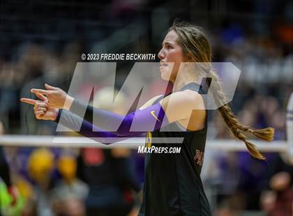 Thumbnail 2 in Liberty Hill vs. Lovejoy (UIL 5A Volleyball Final) photogallery.