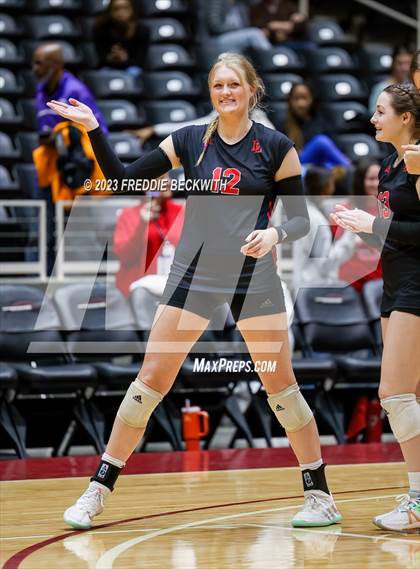 Thumbnail 3 in Liberty Hill vs. Lovejoy (UIL 5A Volleyball Final) photogallery.