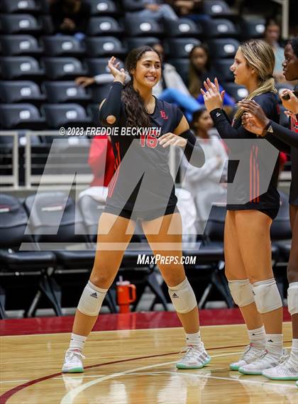 Thumbnail 1 in Liberty Hill vs. Lovejoy (UIL 5A Volleyball Final) photogallery.
