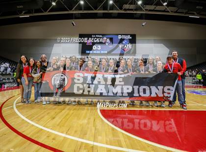 Thumbnail 3 in Liberty Hill vs. Lovejoy (UIL 5A Volleyball Final) photogallery.