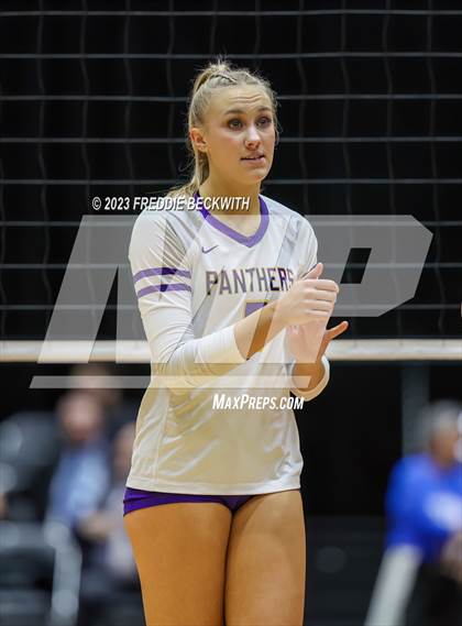 Thumbnail 3 in Liberty Hill vs. Lovejoy (UIL 5A Volleyball Final) photogallery.