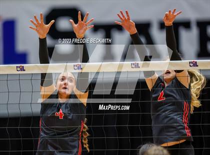 Thumbnail 1 in Liberty Hill vs. Lovejoy (UIL 5A Volleyball Final) photogallery.