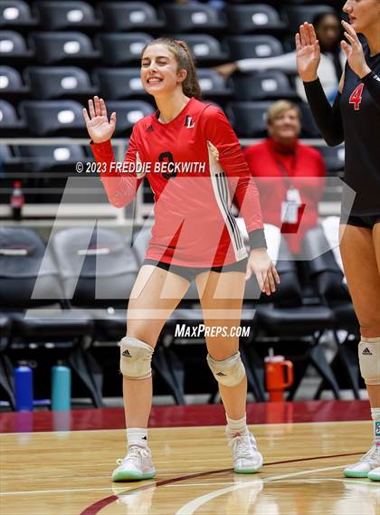 Thumbnail 3 in Liberty Hill vs. Lovejoy (UIL 5A Volleyball Final) photogallery.