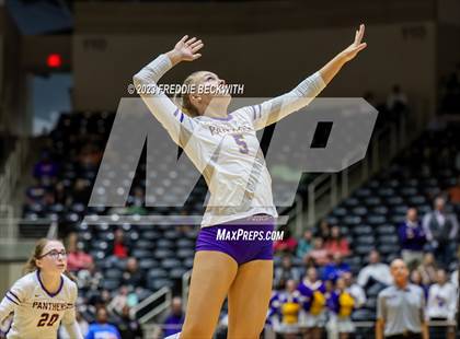 Thumbnail 2 in Liberty Hill vs. Lovejoy (UIL 5A Volleyball Final) photogallery.