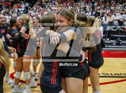 Thumbnail 2 in Liberty Hill vs. Lovejoy (UIL 5A Volleyball Final) photogallery.