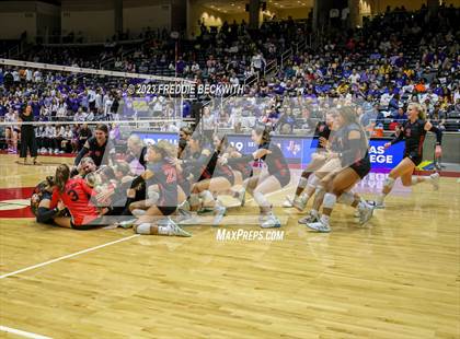 Thumbnail 1 in Liberty Hill vs. Lovejoy (UIL 5A Volleyball Final) photogallery.