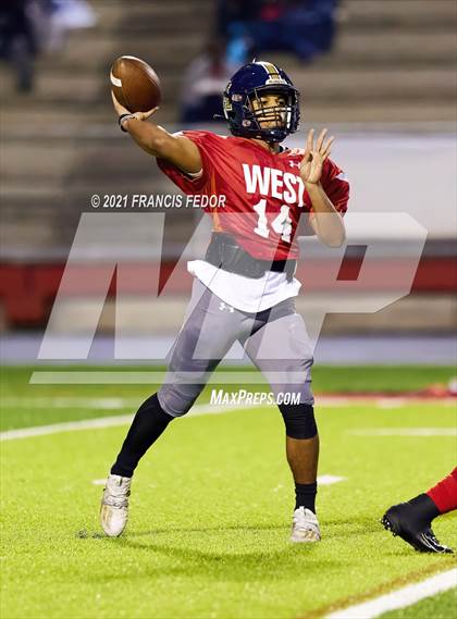 Thumbnail 1 in Tampa Bay Buccaneers/Hillsborough County All-Star Football Game (East vs. West) photogallery.
