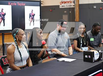Thumbnail 3 in Antelope Valley (Team & Individuals/ Kayla Taylor Signing) photogallery.