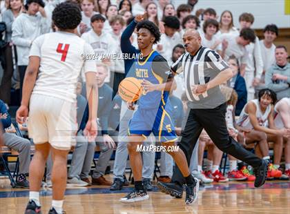 Thumbnail 2 in Oscar Smith @ Patriot (VHSL Class 6 Semifinal) photogallery.
