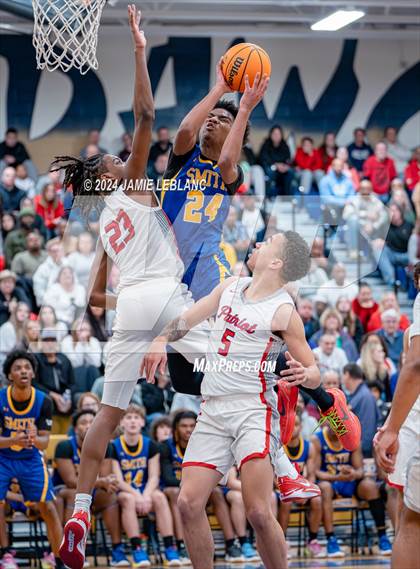 Thumbnail 1 in Oscar Smith @ Patriot (VHSL Class 6 Semifinal) photogallery.