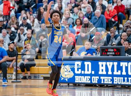 Thumbnail 2 in Oscar Smith @ Patriot (VHSL Class 6 Semifinal) photogallery.
