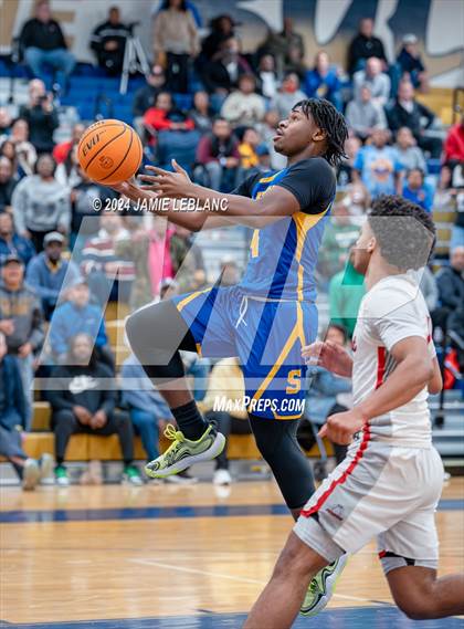 Thumbnail 2 in Oscar Smith @ Patriot (VHSL Class 6 Semifinal) photogallery.