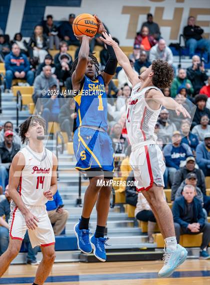 Thumbnail 2 in Oscar Smith @ Patriot (VHSL Class 6 Semifinal) photogallery.