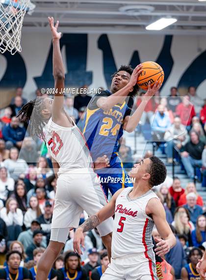 Thumbnail 2 in Oscar Smith @ Patriot (VHSL Class 6 Semifinal) photogallery.