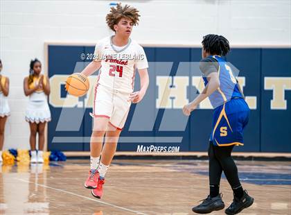 Thumbnail 3 in Oscar Smith @ Patriot (VHSL Class 6 Semifinal) photogallery.