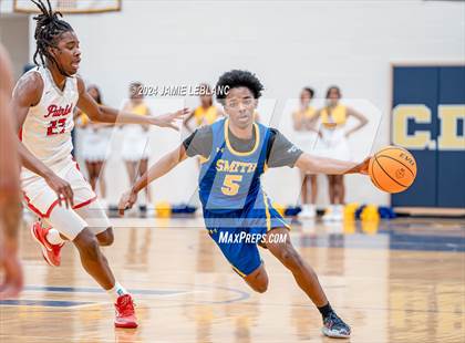 Thumbnail 1 in Oscar Smith @ Patriot (VHSL Class 6 Semifinal) photogallery.
