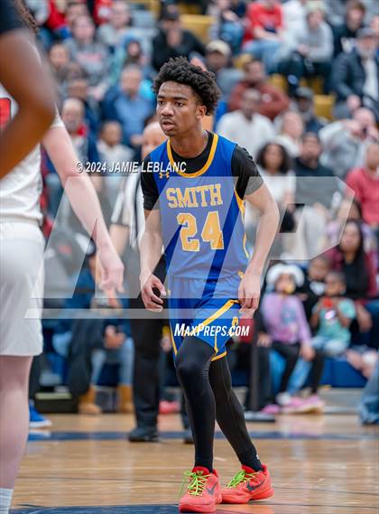 Thumbnail 3 in Oscar Smith @ Patriot (VHSL Class 6 Semifinal) photogallery.