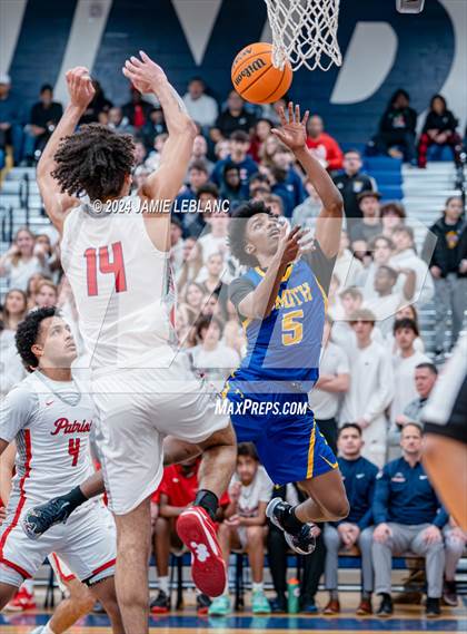 Thumbnail 3 in Oscar Smith @ Patriot (VHSL Class 6 Semifinal) photogallery.