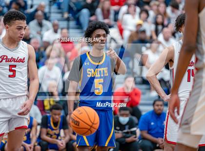 Thumbnail 3 in Oscar Smith @ Patriot (VHSL Class 6 Semifinal) photogallery.
