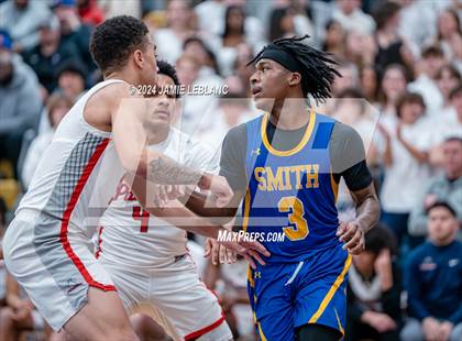 Thumbnail 3 in Oscar Smith @ Patriot (VHSL Class 6 Semifinal) photogallery.