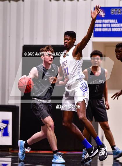 Thumbnail 2 in Hagerty vs. Orlando Christian Prep (Kaylin High Master's Classic) photogallery.