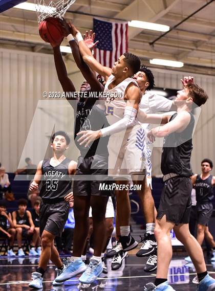 Thumbnail 3 in Hagerty vs. Orlando Christian Prep (Kaylin High Master's Classic) photogallery.