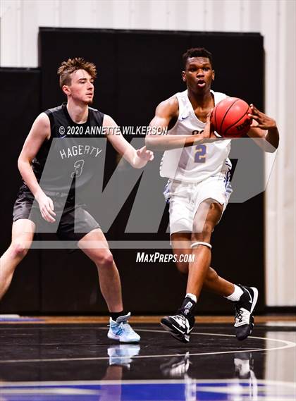 Thumbnail 3 in Hagerty vs. Orlando Christian Prep (Kaylin High Master's Classic) photogallery.