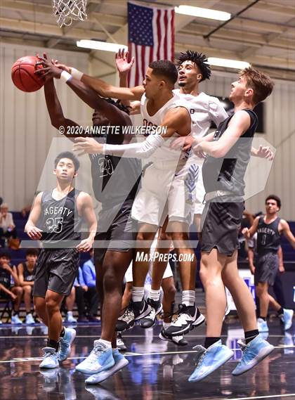 Thumbnail 2 in Hagerty vs. Orlando Christian Prep (Kaylin High Master's Classic) photogallery.