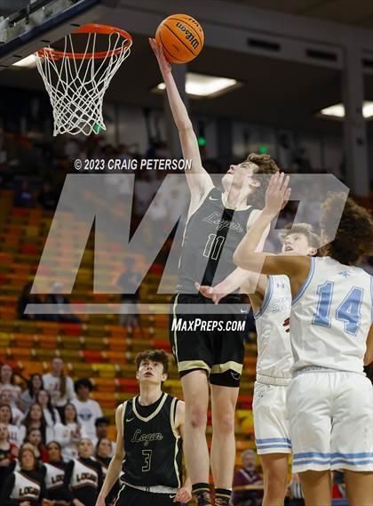 Thumbnail 3 in Logan vs Sky View (UHSAA 4A Quarterfinal) photogallery.