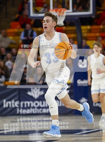 Thumbnail 1 in Logan vs Sky View (UHSAA 4A Quarterfinal) photogallery.